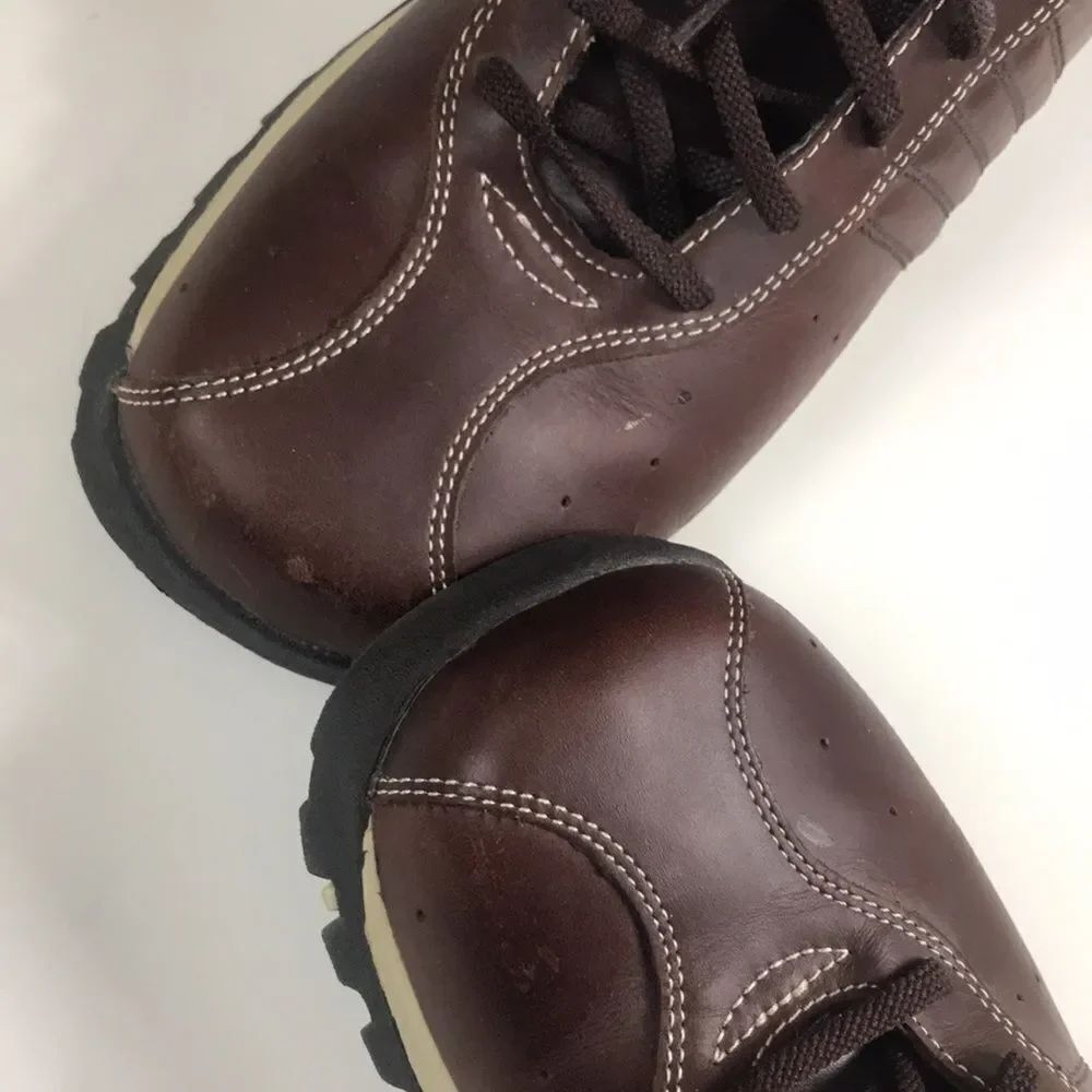 Y2K Skechers Leather Upper Women Shoes Size 10 Vintage - Picture 9 of 9